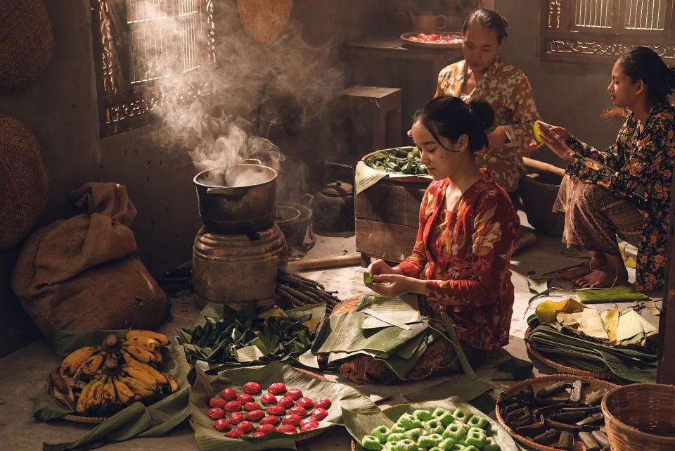Quầy pha chế buổi sáng